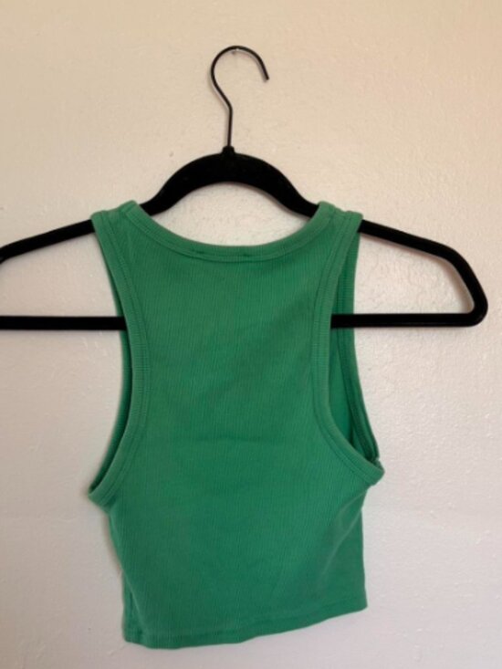 Zara Women's Green Crop-top - Picture 2 of 3